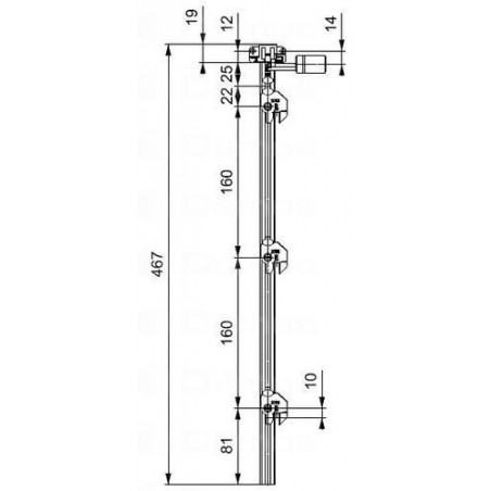 Rúd SVS3 típ.1 (1+3 mag.483mm)