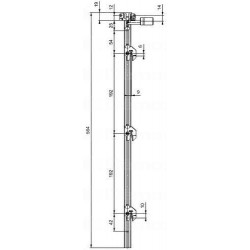 Rúd SVS3 típ.4 (1+3 mag.579 mm)