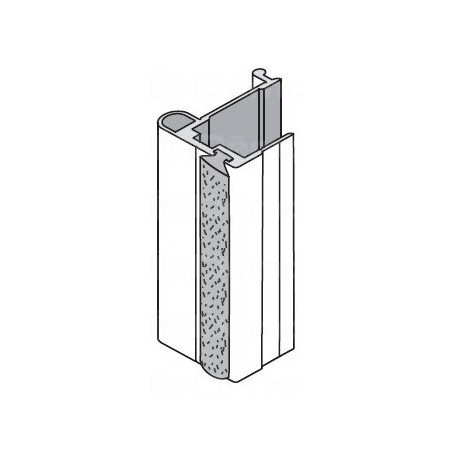 SEVROLL Tytan fogantyú profil (18mm) 2,7m Oliva