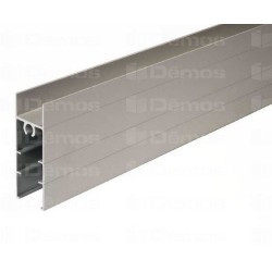 SEVROLL Simple alsó takaró profil (18mm) 1,5m Ezüst