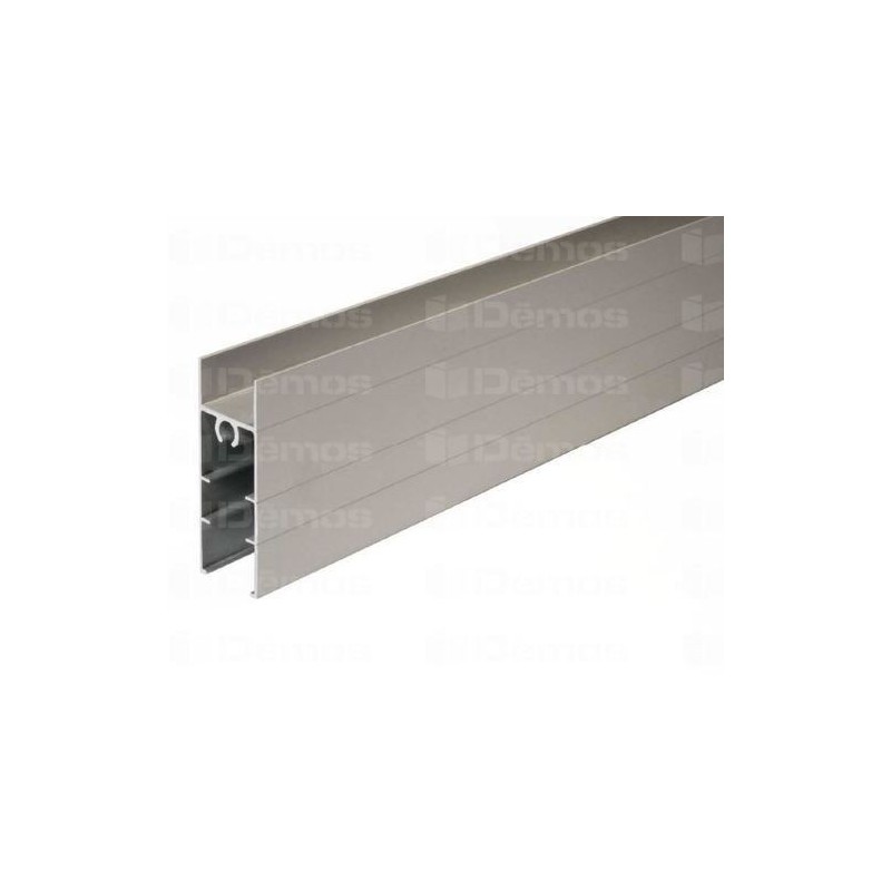 SEVROLL Simple alsó takaró profil (18mm) 2m Ezüst