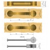 Quick munkalap összehúzó vasalat 150mm